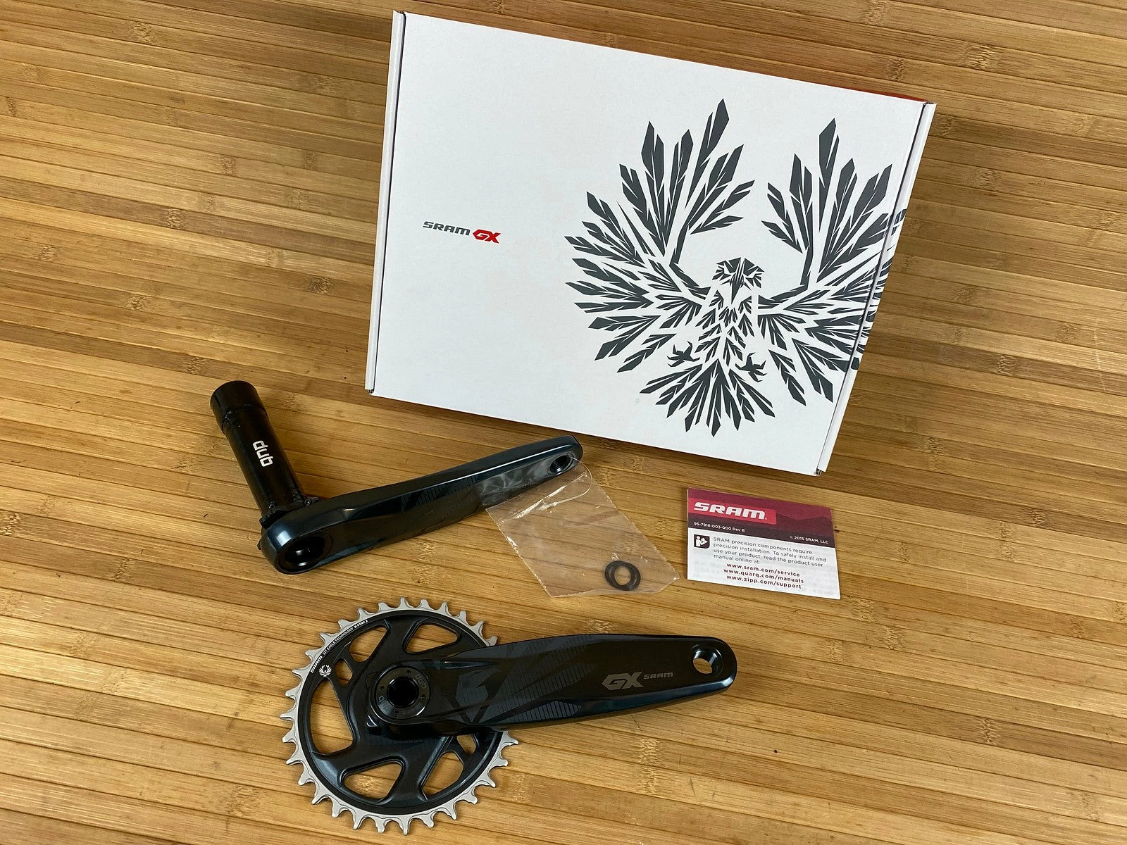 SRAM GX Eagle Boost Dub Kurbel 170mm Kurbelset 1 SRAM GX Eagle Boost Dub Kurbel 170mm Kurbelset