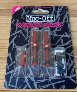 Muc-Off Muc Off Tubeless Valve Kit Ventile 44mm Rot