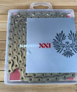 SRAM Kette XX1 Eagle Hollow Pin Gold 12-fach