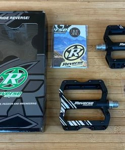 Reverse Components Escape PRO Pedale / Plattformpedale Schwarz