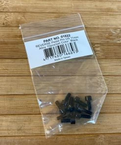 Reverse Components 10x Pedal Pins (Alu) US Für Escape Pro+Black ONE Schwarz
