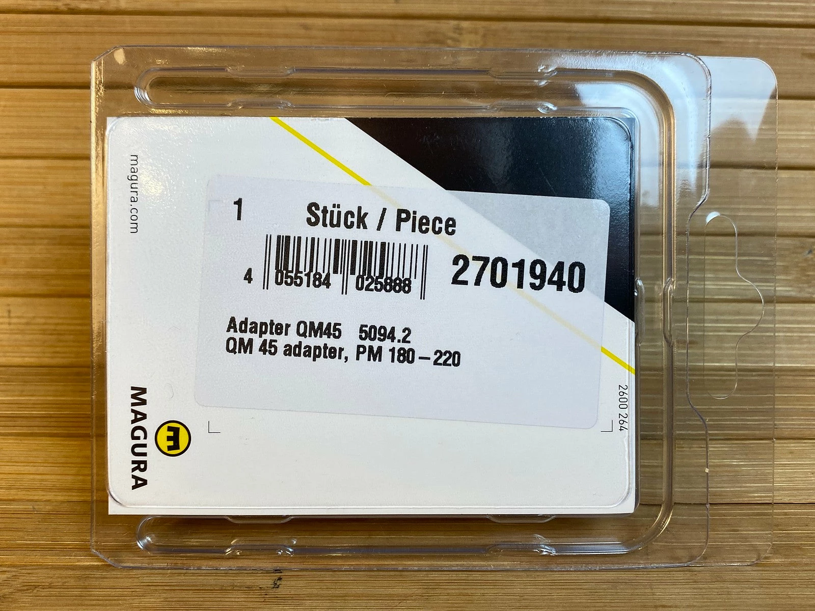 Magura Adapter QM45 / QM 45 PM/PM 180->220mm 5 Magura Adapter QM45 / QM 45 PM/PM 180->220mm – Bild 5