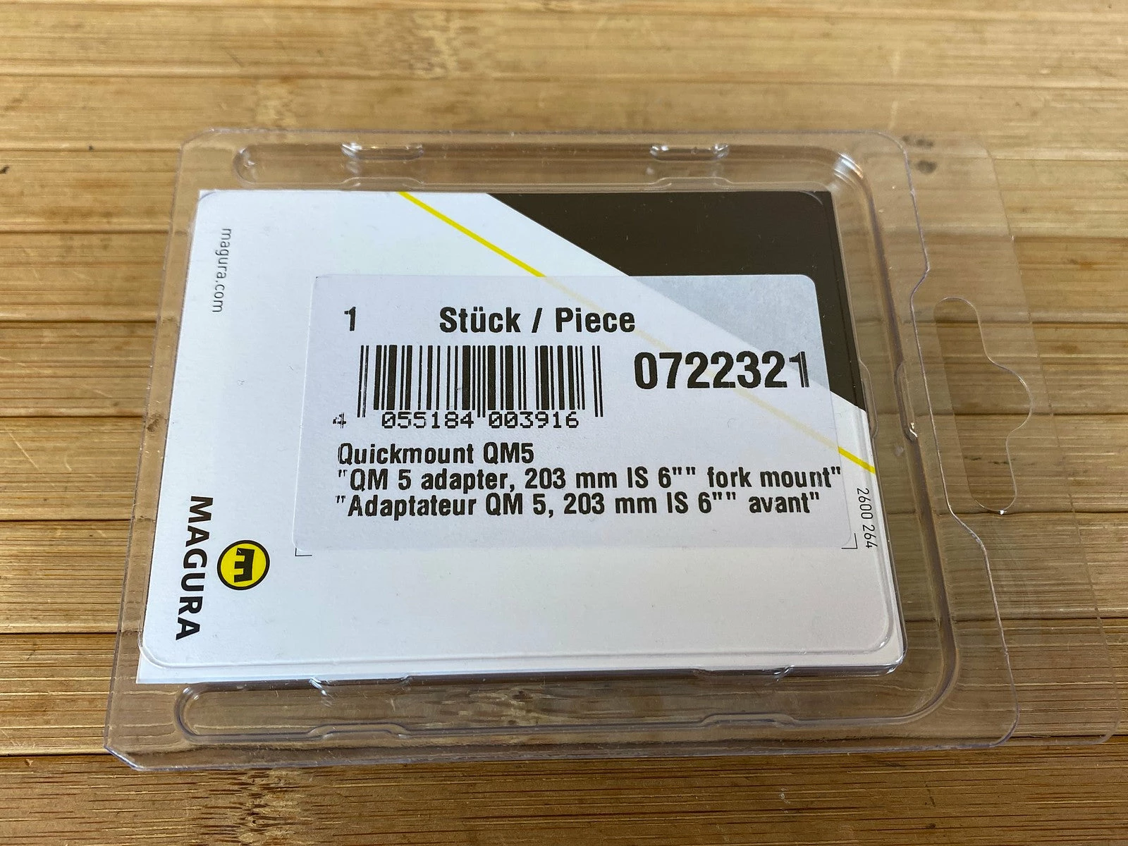 Magura Adapter QM5 / QM 5 IS/PM 203mm Front / Vorne 4 Magura Adapter QM5 / QM 5 IS/PM 203mm Front / Vorne – Bild 4
