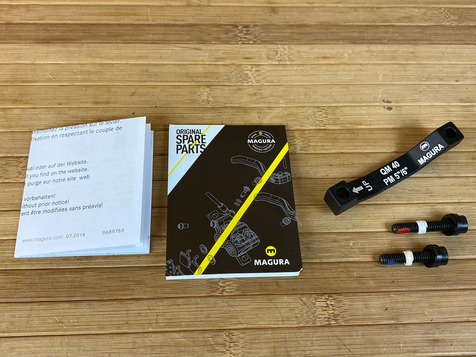 Magura Adapter QM40 / QM 40 PM/PM +20mm 1 Magura Adapter QM40 / QM 40 PM/PM +20mm