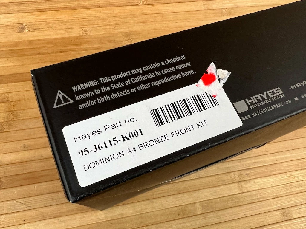 Hayes Dominion A4 Bremse Front / Vorne 12 Hayes Dominion A4 Bremse Front / Vorne – Bild 12