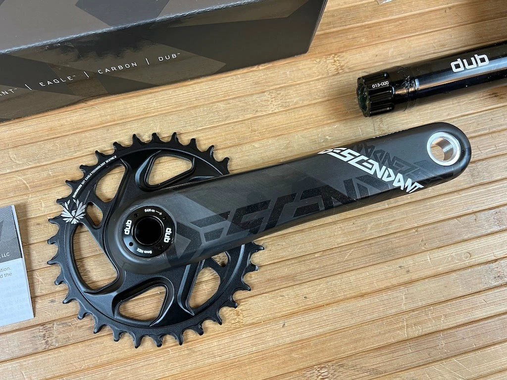 SRAM Truvativ Descendant Carbon Eagle DUB Kurbel 175mm 32T 2 SRAM Truvativ Descendant Carbon Eagle DUB Kurbel 175mm 32T – Bild 2