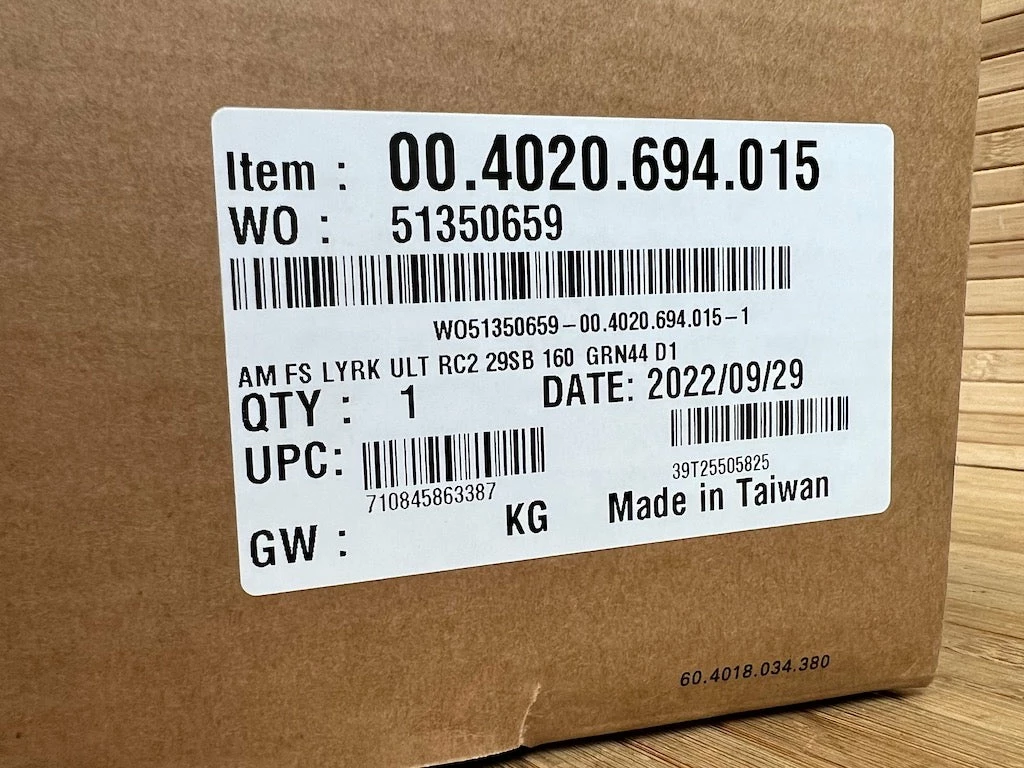 Rock-shox RockShox Lyrik Ultimate RC2 2023 Federgabel 29" / 160mm Grün / Green 13 Rock-shox RockShox Lyrik Ultimate RC2 2023 Federgabel 29" / 160mm Grün / Green – Bild 13