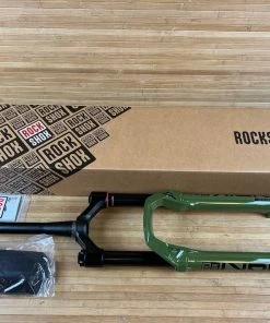 Federung Verkäufe 2022 27 Rock-shox RockShox Lyrik Ultimate RC2 2023 Federgabel 29" / 160mm Grün / Green