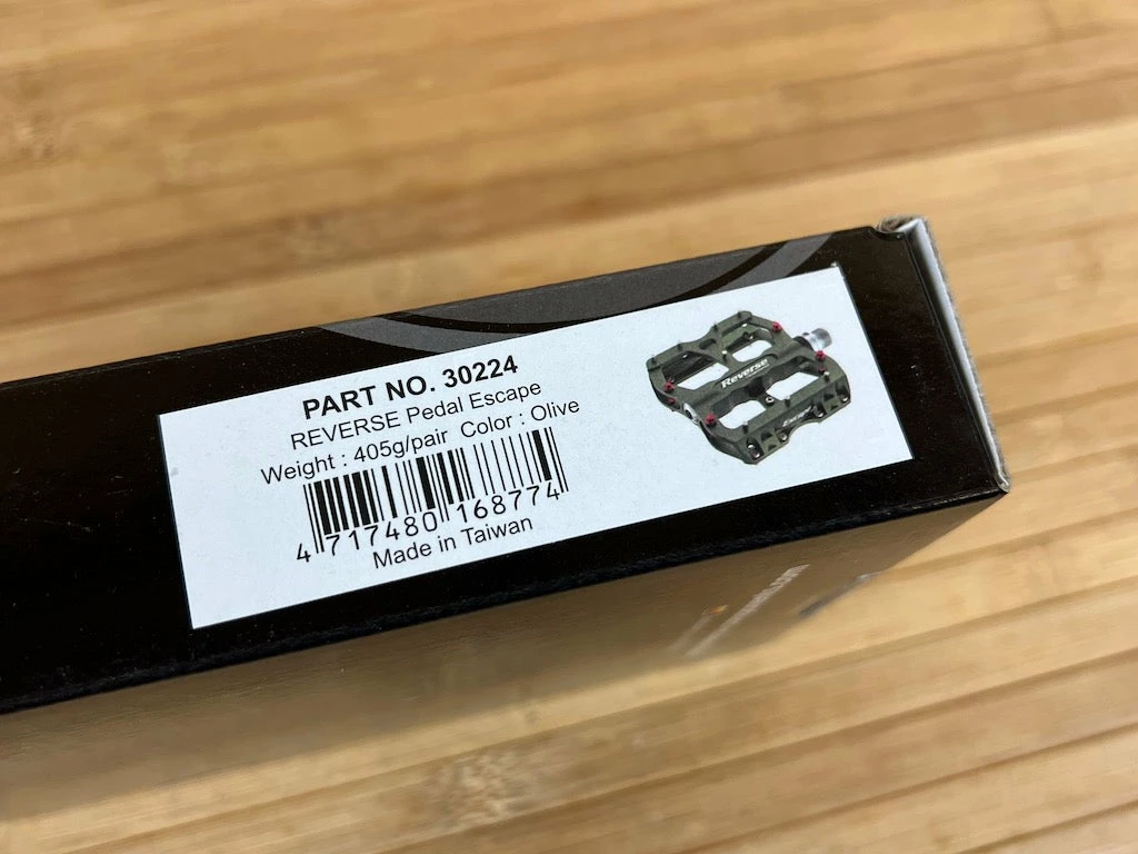 Reverse Components Escape Plattformpedale / Pedale Olive 8 Reverse Components Escape Plattformpedale / Pedale Olive – Bild 8