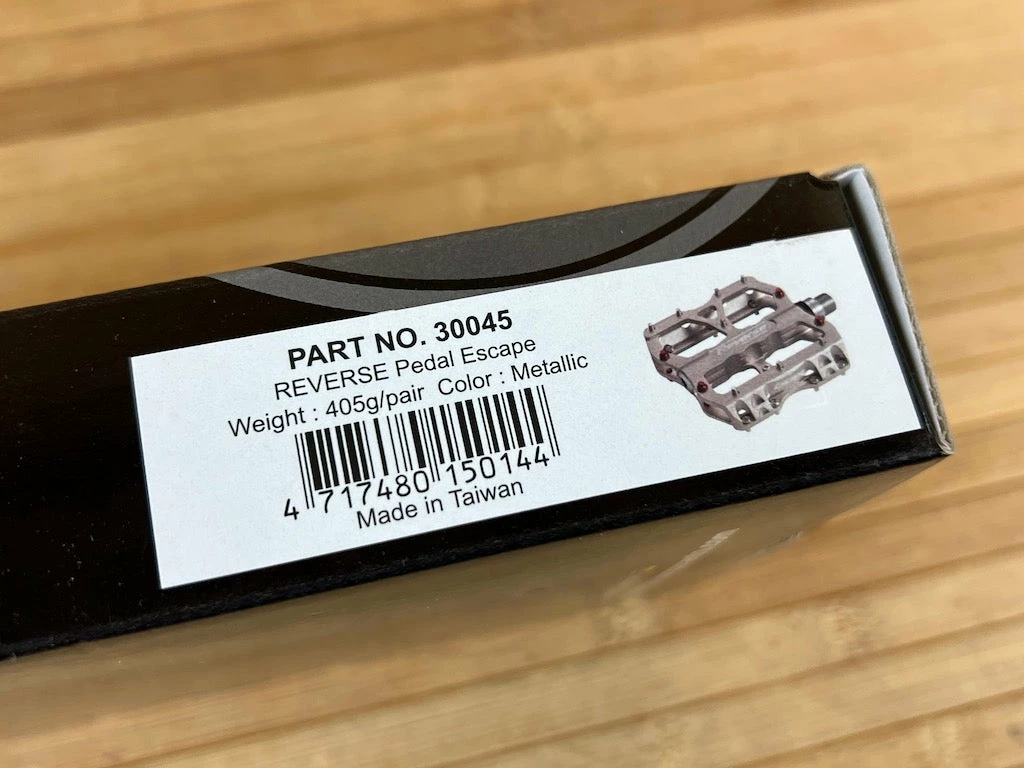 Reverse Components Escape Plattformpedale / Pedale Metallic 8 Reverse Components Escape Plattformpedale / Pedale Metallic – Bild 8