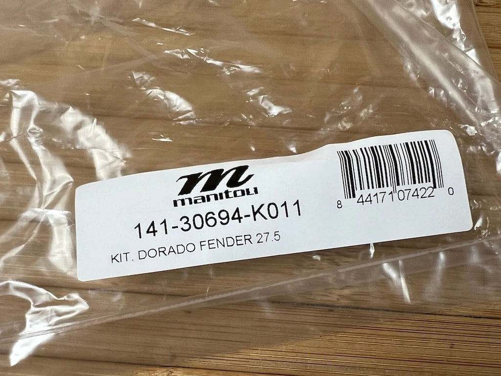 Manitou Dorado Schutzblechset 27,5" / Fender 7 Manitou Dorado Schutzblechset 27,5" / Fender – Bild 7