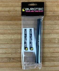 Burgtec Rock Shox 100x15mm NON Boost Achse / Axle Schwarz