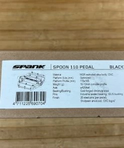 Spank Spoon 110 Pedale / Plattformpedale Schwarz 15 Spank Spoon 110 Pedale / Plattformpedale Schwarz -Federung Verkäufe 2022 IMG 0750 5145e24e 0a54 48b5 bf44 c872f8c8123c