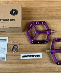 Spank Oozy Trail Reboot Pedale / Plattformpedale Purple