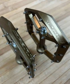 Spank Oozy Trail Reboot Pedale / Plattformpedale Bronze -Federung Verkäufe 2022 IMG 0780