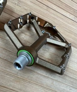 Spank Oozy Trail Reboot Pedale / Plattformpedale Bronze -Federung Verkäufe 2022 IMG 0782