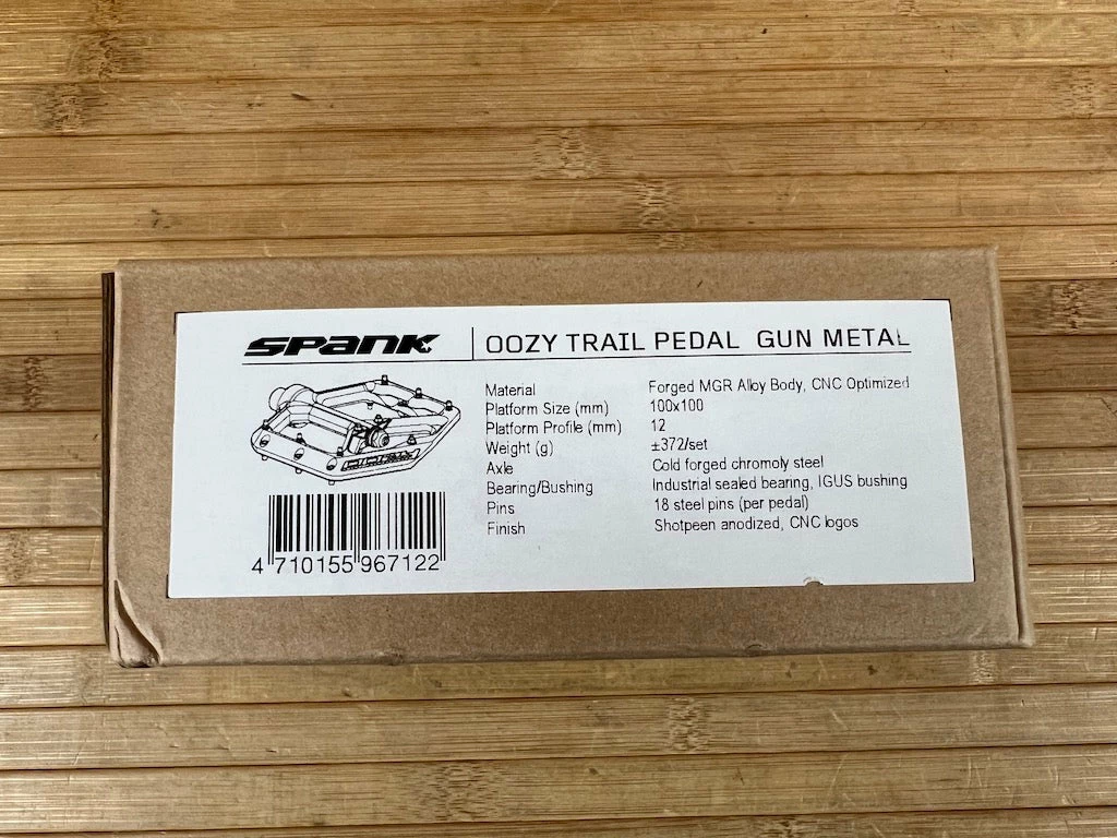 Spank Oozy Trail Reboot Pedale / Plattformpedale Gun Metal 8 Spank Oozy Trail Reboot Pedale / Plattformpedale Gun Metal – Bild 8