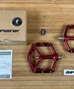 Spank Oozy Trail Reboot Pedale / Plattformpedale Red