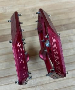 Spank Oozy Trail Reboot Pedale / Plattformpedale Red -Federung Verkäufe 2022 IMG 0813