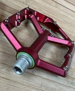 Spank Oozy Trail Reboot Pedale / Plattformpedale Red -Federung Verkäufe 2022 IMG 0816