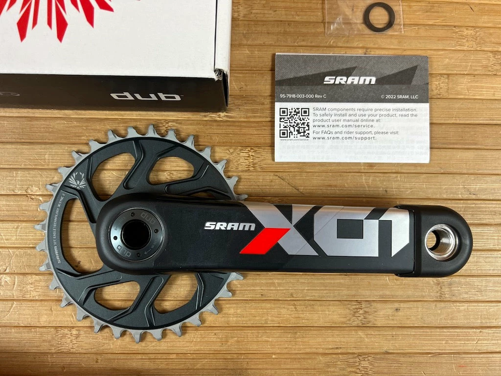 SRAM XO1 Carbon Eagle DUB Kurbel 170mm DUB 32T SB+ Rot 6 SRAM XO1 Carbon Eagle DUB Kurbel 170mm DUB 32T SB+ Rot – Bild 6
