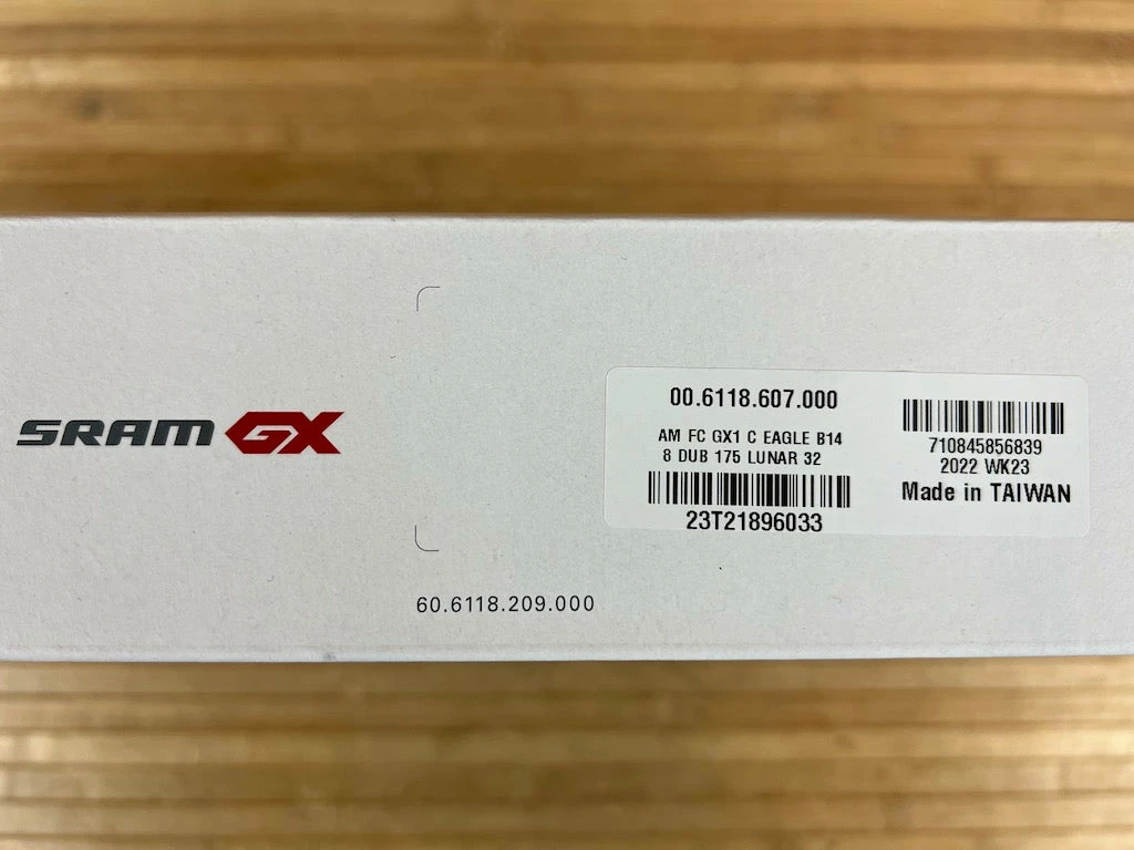 SRAM GX Eagle CARBON Boost Dub Kurbel 175mm Kurbelset 7 SRAM GX Eagle CARBON Boost Dub Kurbel 175mm Kurbelset – Bild 7