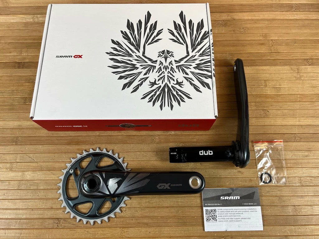 SRAM GX Eagle CARBON Boost Dub Kurbel 175mm Kurbelset 1 SRAM GX Eagle CARBON Boost Dub Kurbel 175mm Kurbelset