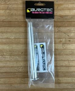 Burgtec FOX Boost Achse / Axle PRE 2021 Rhodium Silver