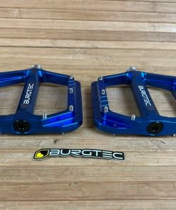 Burgtec MK5 Penthouse Flat Pedals / Pedale Deep Blue Steel Axle -Federung Verkäufe 2022 IMG 1228