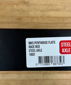 Burgtec MK5 Penthouse Flat Pedals / Pedale Red Steel Axle -Federung Verkäufe 2022 IMG 1229 67cdc3a2 957e 48d8 9647 85f1afcbb0da