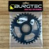 Burgtec Cinch Thick Thin Kettenblatt Black 34T