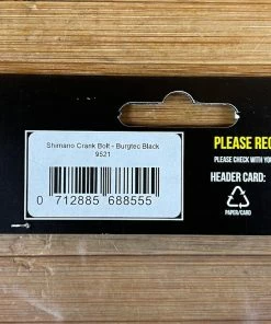 Burgtec Shimano Crank Bolt / Schraube Black -Federung Verkäufe 2022 IMG 1351 db87af7f 7ffc 45cf 9b85 84fd95acf542