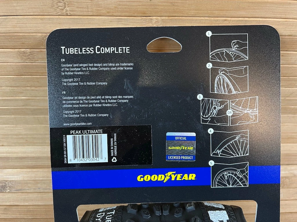 Goodyear Peak Tubeless Complete Ultimate 27,5 X 2,25" XC Reifen 5 Goodyear Peak Tubeless Complete Ultimate 27,5 X 2,25" XC Reifen – Bild 5
