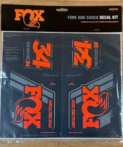 Fox Decal Kit Orange Heritage 2019 Fork And Shock