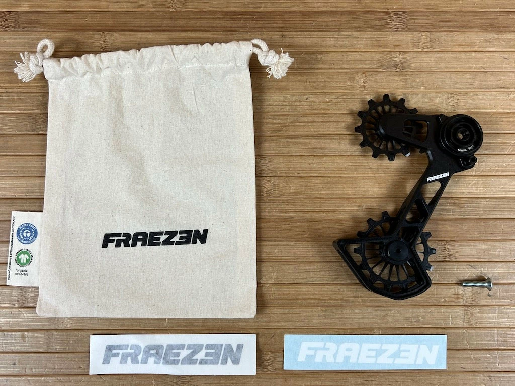 Fraezen Kaefig SRAM AXS / Mechanisch Schwarz 1 Fraezen Kaefig SRAM AXS / Mechanisch Schwarz