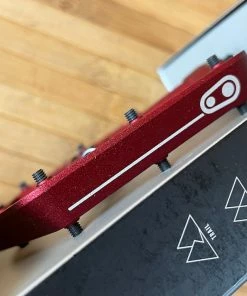 Crankbrothers Stamp 7 Large Pedale / Plattformpedale Rot -Federung Verkäufe 2022 IMG 1806
