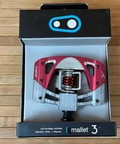 Crankbrothers Mallet 3 Klickpedale / Clickpedale Rot
