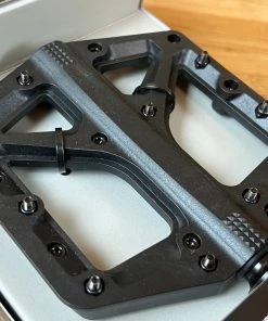 Crankbrothers Stamp 1 Large Pedale / Plattformpedale Schwarz -Federung Verkäufe 2022 IMG 1816