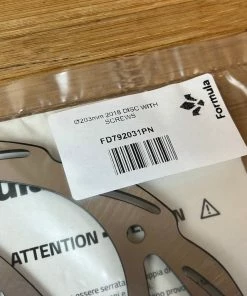 Formula Monolitic Disc / Bremsscheibe 203mm -Federung Verkäufe 2022 IMG 1843