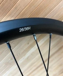 DMR Comp Disc Laufrad Vorne / VR 26" Schnellspanner Schwarz -Federung Verkäufe 2022 IMG 2029