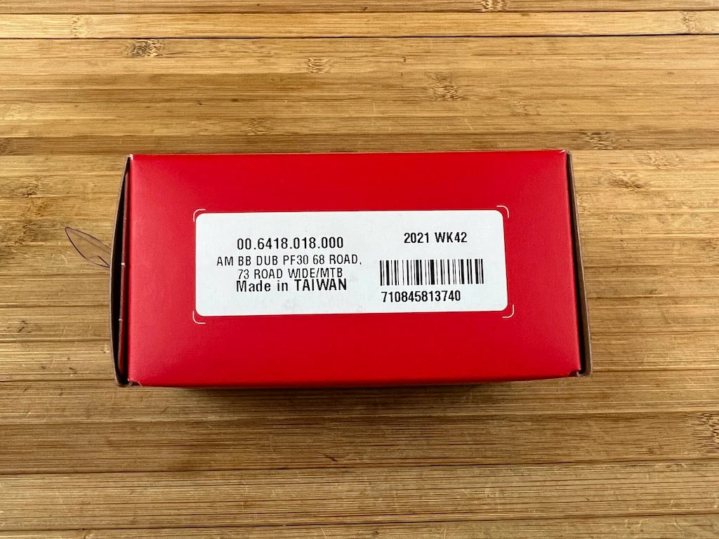 SRAM DUB Pressfit 30 68/73mm Road Innenlager 7 SRAM DUB Pressfit 30 68/73mm Road Innenlager – Bild 7