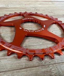 Race Face Kettenblatt Cinch 34T 10-12S Orange -Federung Verkäufe 2022 IMG 2223