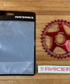 Race Face Kettenblatt Cinch 34T 10-12S Red