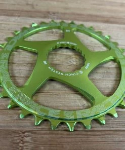 Race Face Kettenblatt Cinch 34T 10-12S Green -Federung Verkäufe 2022 IMG 2259 3e088d2a 2741 4378 9099 e925f4fad718