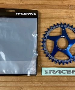 Race Face Kettenblatt Cinch 34T 10-12S Blue