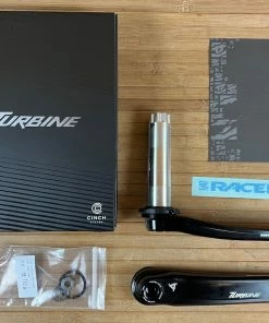 Race Face Turbine Kurbel / Kurbelset 175mm / 136mm Black