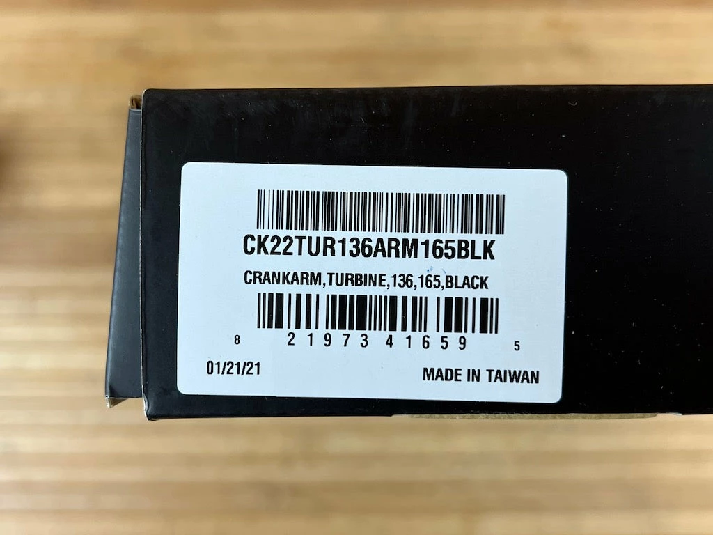 Race Face Turbine Kurbel / Kurbelset 165mm / 136mm Black 12 Race Face Turbine Kurbel / Kurbelset 165mm / 136mm Black – Bild 12
