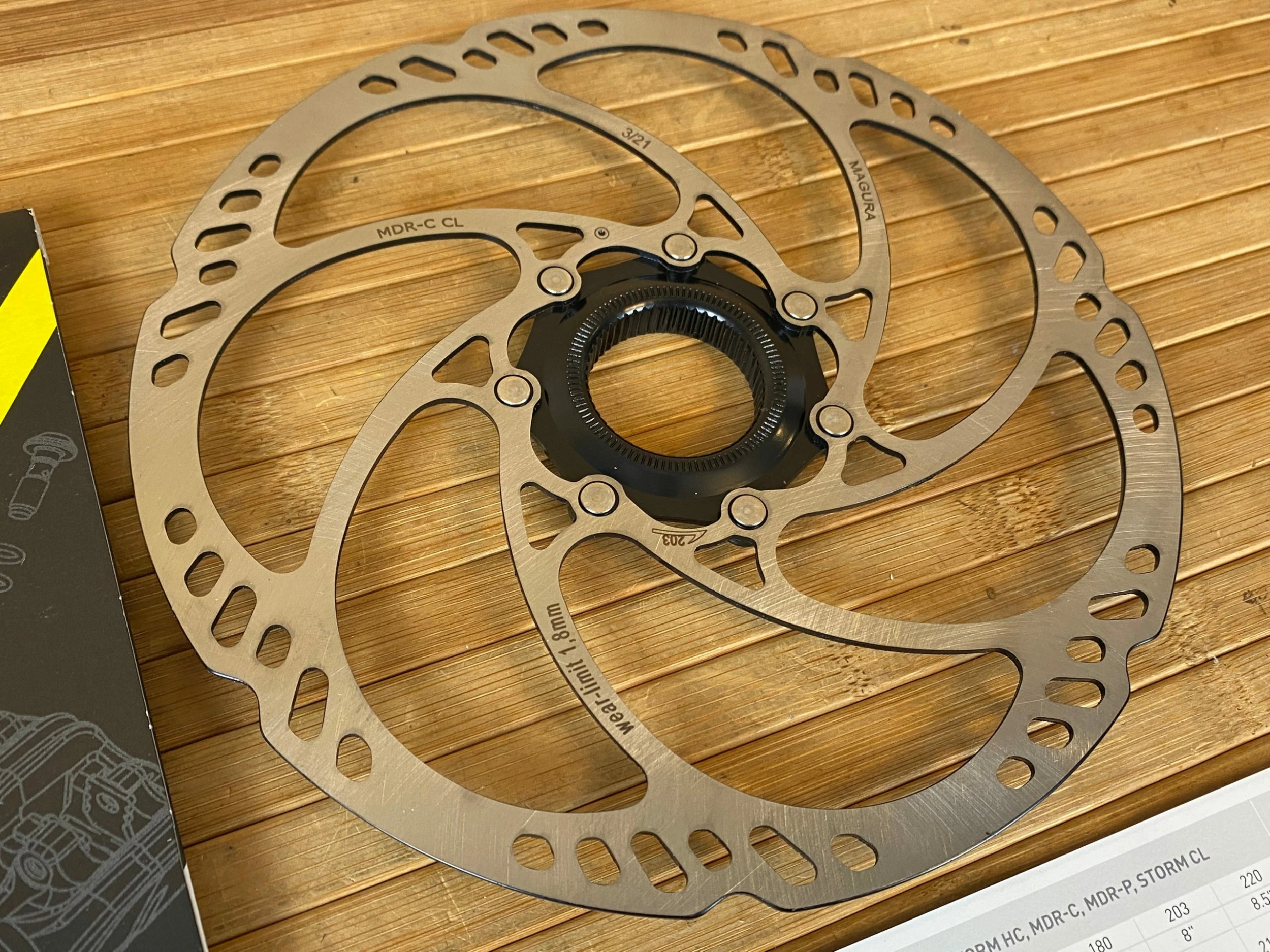 Magura MDR-C CL 203mm Centerlock Disc / Bremsscheibe Steckachse 4 Magura MDR-C CL 203mm Centerlock Disc / Bremsscheibe Steckachse – Bild 4