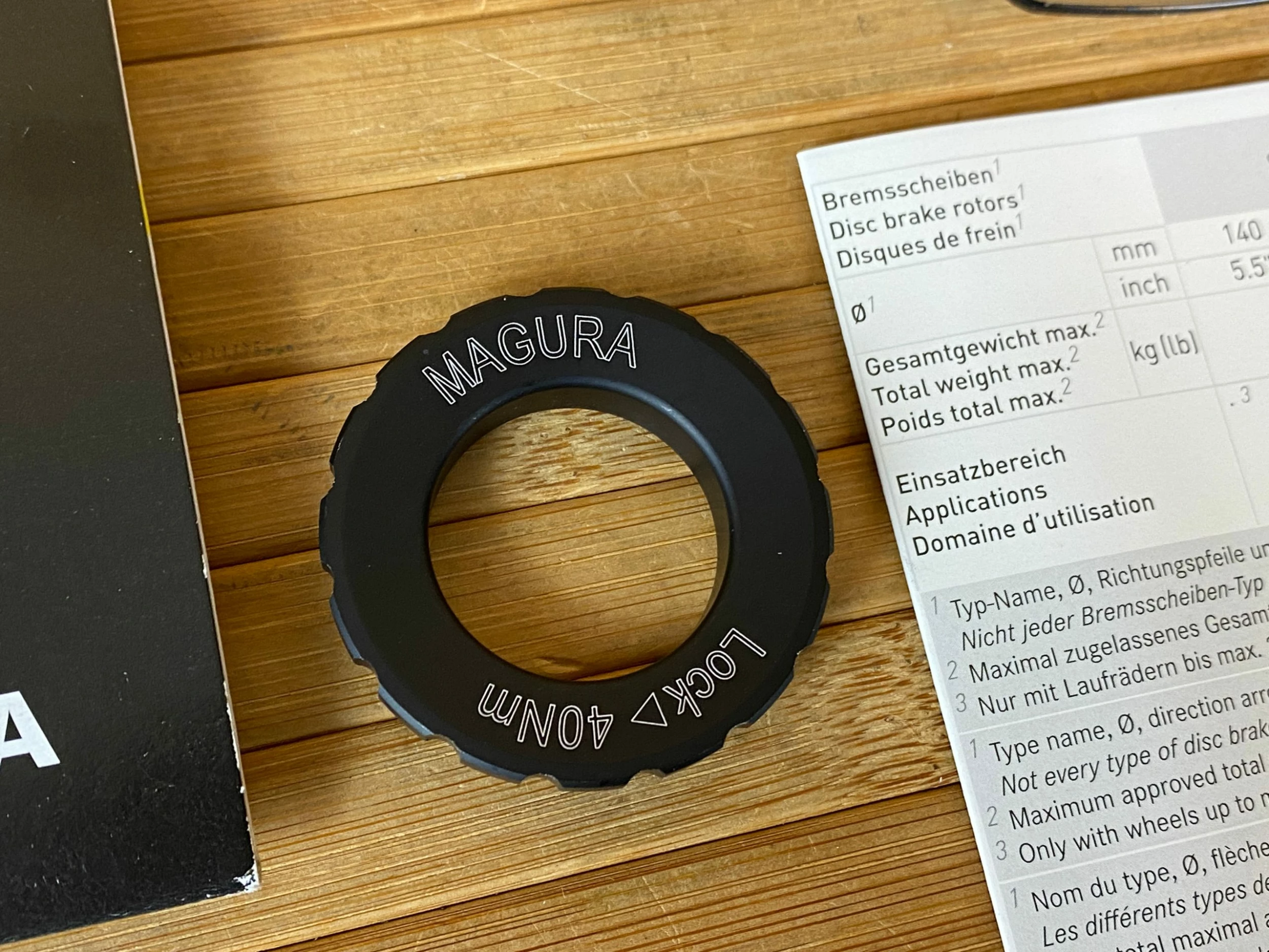 Magura MDR-C CL 203mm Centerlock Disc / Bremsscheibe Steckachse 3 Magura MDR-C CL 203mm Centerlock Disc / Bremsscheibe Steckachse – Bild 3