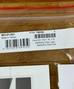 FOX 40 2021 Decal Kit Battleship Dekorbogen -Federung Verkäufe 2022 IMG 2746